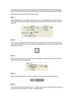 Hiệu ứng với các khối lập phương