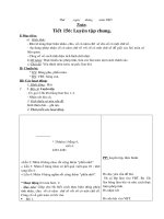 Kế hoạch giảng dạy tuần 32