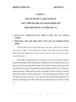 Thực trạng thị trường và quản trị sức bán của công ty lương thực phú thọ