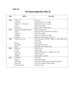 Tài liệu Giáo án môn Tiếng Việt tuần  32