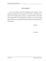 Hoàn thiện công tác đánh giá thực hiện công việc tại ngân hàng thương mại cổ phần kỹ thương Việt Nam I