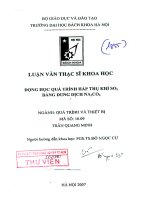 Tách SO2 khỏi khí thải