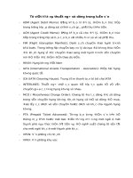 Hoàn thiện tổ chức công tác kế toán tại Tổng Cty Hàng khụng VN