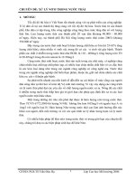 Xử lý nitơ trong nước thải