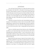 Hoàn thiện công tác kế toán tập hợp CPSX và tính GTSP tại Cty TNHH Cao su Kỹ thuật Hoàn Cầu