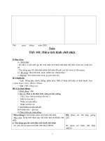 Kế hoạch giảng dạy tuần 29