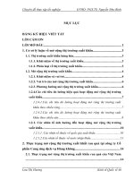 Mở rộng thị trường xuất khẩu rau quả tại Công ty Cổ phần Cung ứng dịch vụ Hàng không