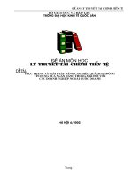 Thực trạng và giải pháp nâng cao hiệu quả hoạt động tín dụng của ngân hàng thương mại đối với các doanh nghiệp ngoài quốc doanh