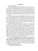  Một số Giải pháp nâng cao hiệu quả kinh doanh dịch vụ ăn uống tại khách sạn Thắng Lợi