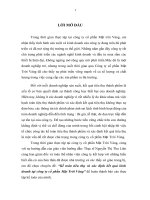 Kế toán tiêu thụ và xác định kết quả kinh doanh tại công ty cổ phần Mặt Trời Vàng