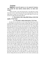 Vai trò tín dụng ngân hàng với quá trình chuyển dịch cơ cấu kinh tế