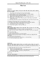 Một số giải pháp nhằm nâng cao chất lượng công tác quản trị tiêu thụ hàng hoá