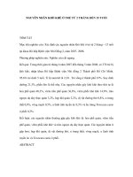 Nguyên nhân khò khè ở trẻ từ 2 tháng đến 15 tháng tuổi