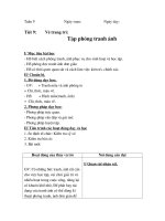 Giáo án Mỹ thuật 9