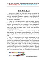 Giải pháp tăng cường thu hút ĐT trực tiếp (FDI ) nhằm hình thành và phát triển KCN.doc