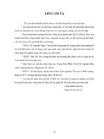 Ứng dụng kỹ thuật multiplex – PCR để phát hiện các gen độc lực của vi khuẩn Escherichia coli phân lập từ phân bò, phân heo tiêu chảy và thịt bò - lời cảm tạ