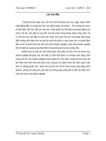 Phân tích tình hình tài chính của công ty cổ phần Kinh Đô