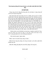 Thực trạng huy động vốn trong nước phục vụ cho đầu tư phát triển kinh tế Việt Nam.doc