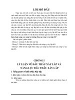 Một số biện pháp nâng cao năng lực thắng thầu tại công ty xây lắp 665 .doc