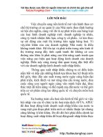 Một số giải pháp nhằm nâng cao hiệu quả hoạt động kinh doanh XNK của Công ty XHK.doc