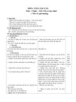 Tài liệu môn Tập làm văn lớp 3 - Tuần 11