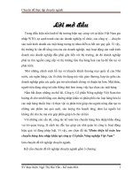 Hoàn thiện kế toán lưu chuyển hàng hóa nhập khẩu tại công ty Cổ phần Nông nghiệp Việt Nam