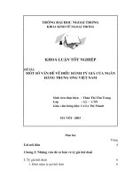 Một số vấn đề về điều hành tỷ giá của Ngân hàng Trung ương Việt Nam