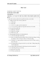 Thủ tục phân tích trong quy trình kiểm toán Báo cáo tài chính tại Công ty TNHH Dịch vụ tư vấn Tài chính, Kế toán và Kiểm toán (AASC)”