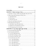 Xây dựng website đặt hàng qua mạng