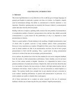 An action research on the use of continuous feedback to improve the first year students' pronunciation at the english department, college of foreign languages, vietnam national university, hanoi part 2
