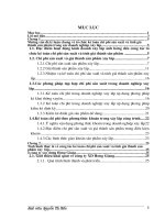 Tổ chức kế toán CPSX và GTSP tại Cty xây dựng HƯƠNG GIANG