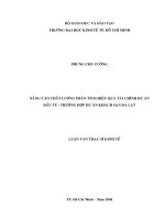 Nâng cao chất lượng phân tích hiệu quả tài chính dự án đầu tư.pdf