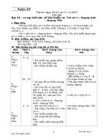 Giáo án Thể dục - Lớp 3 - Tuần 27 - 34