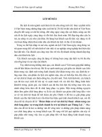 Hoàn thiện cơ sở vật chất kỹ thuật nhằm nâng cao chất lượng phục vụ trong kinh doanh lưu trú tại khách sạn Thắng Lợi 