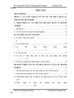 Hoàn thiện tổ chức quản lý của Công ty TNHH Vận Tải Thương Mại Trường Hưng