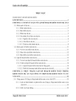 Hoàn thiện lập kế hoạch kiểm toán trong kiểm toán dự án tại Công ty Hợp danh kiểm toán và tư vấn STT