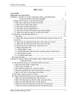 Phân tích tình hình thực hiện chi phí và các Giải pháp nhằm tiết kiệm chi phí