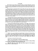 Kế toán vật liệu & CCDCtại Cty Xây dựng công trình giao thông 124