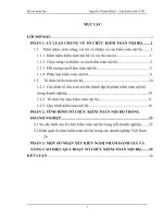 Tìm hiểu tổ chức kiểm toán nội bộ tại các doanh nghiệp của Việt Nam