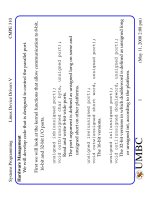 Thiết kế và lập trình hệ thống - Chương 31