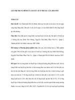 Giá trị trung bình của huyết áp ở trẻ dư cân, béo phì