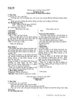 Giáo án Tự nhiên và Xã hội - Lớp 3 - Tuần 27 - 30