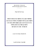 Phân tích tác động cảu quy trình sản xuất nông nghiệp tốt (GAP) trên rau.pdf