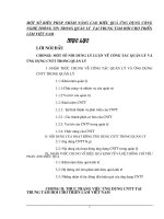 Một số biện pháp nhằm nâng cao hiệu quả ứng dụng công nghệ hông tin trong quản lý tại trung tâm hội chợ triển lãm việt nam