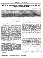 Vấn đề tin học hóa quản lý trong các doanh nghiệp Việt Nam thực trạng và giải pháp.pdf