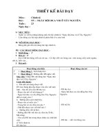 Giáo án Chính tả - Lớp 2 - Ngày hội đua voi ở Tây Nguyên