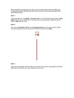 Làm tranh trượt màu 