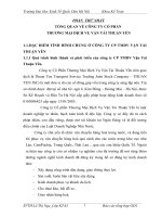 Tổ chức hạch toán một số phần hành.doc