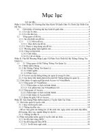 Thiết Kế Hệ Thống Thông Tin Quản Lý dựa trên ngôn ngữ lập trình VisualBase 6.0 và hệ quản trị cơ sở dữ liệu Access 2003