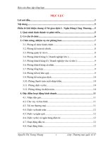 Báo cáo thực tập tại Sở giao dịch I - Ngân Hàng Công Thương